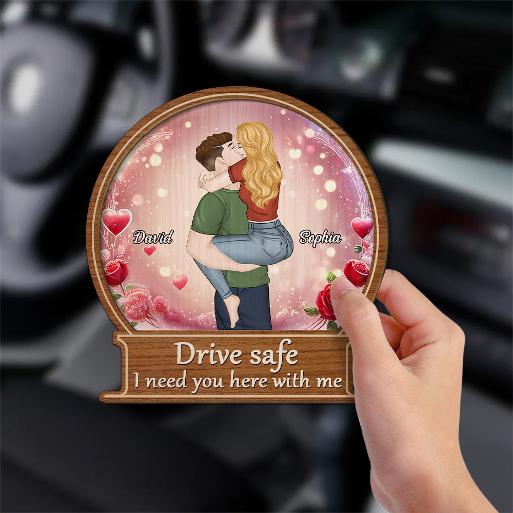 Drive Safe I Love You – Personalized Custom Car Visor Clip
