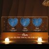 Under This Sky You Became Our Mom Custom Star Map Personalized Acrylic LED Night Light, Heartfelt Mother’s Day Gift Birthday Gift Just Because Gift For Mom