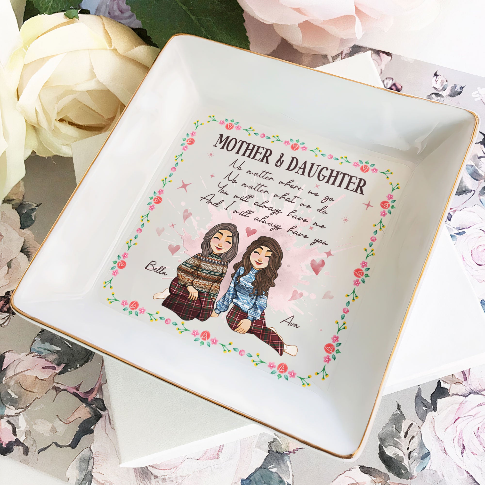 We Always Have Each Other – Personalized Jewelry Dish